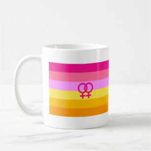 Lesbian Dawn Pride WLW Coffee Mug