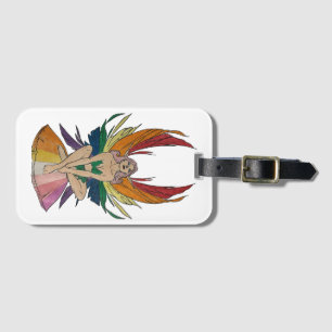 Lesbian Faerie Luggage Tag