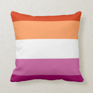 Lesbian Flag Cushion