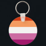 Lesbian Flag Key Ring<br><div class="desc">Bei uns findest du eine einzigartige Kollektion mit moderne,  coole und lustige Lesbische Motive. Stöbere durch unsere Vielfalt und finde jetzt Dein passendes Lieblingsteil!</div>