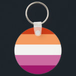Lesbian Flag Key Ring<br><div class="desc">Bei uns findest du eine einzigartige Kollektion mit moderne,  coole und lustige Lesbische Motive. Stöbere durch unsere Vielfalt und finde jetzt Dein passendes Lieblingsteil!</div>
