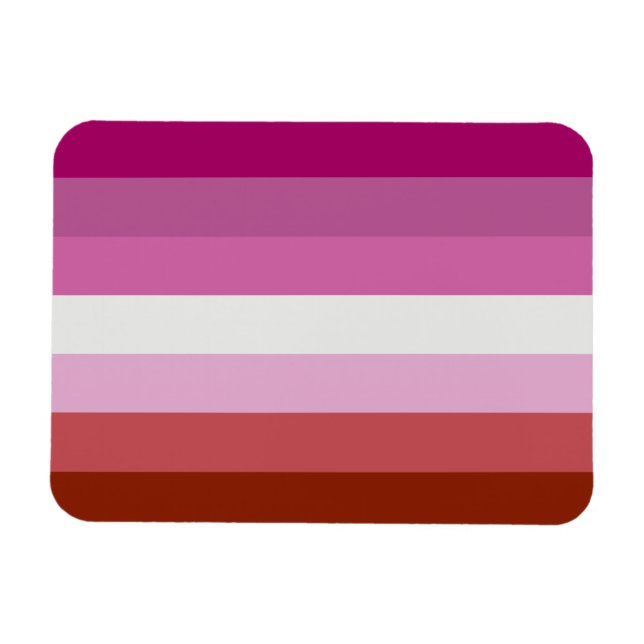 Lesbian Flag Magnet (Horizontal)