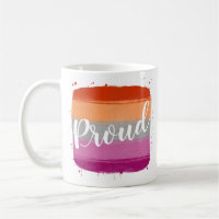 Lesbian Flag Pride Coffee Mug