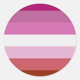 lesbian flag stickers