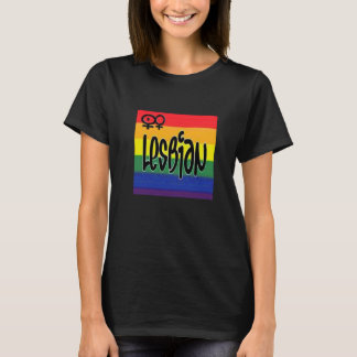Lesbian Flag T T-Shirt