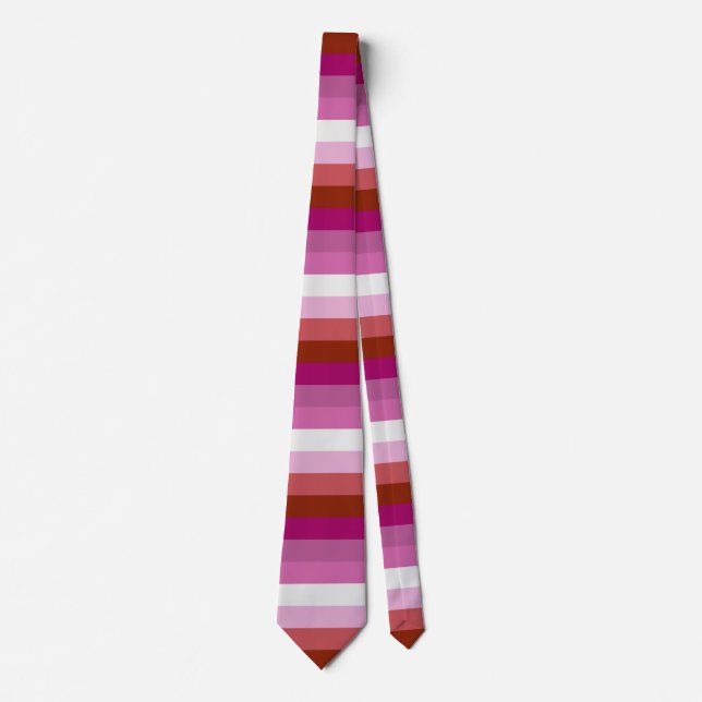 Lesbian Flag Tie (Front)