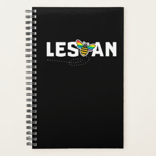 Lesbian Funny Les Bee An LGBT Rainbow Pride Planner
