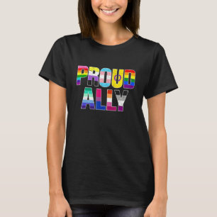 Lesbian Gay Bisexual Trans Pan Queer Proud Ally Lg T-Shirt
