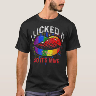 Lesbian Gay Pride Month Rainbow Flag LGBT  T-Shirt