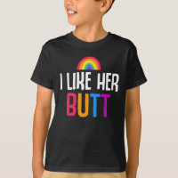 Lesbian Girlfriend Butt LGBT Couple Quote