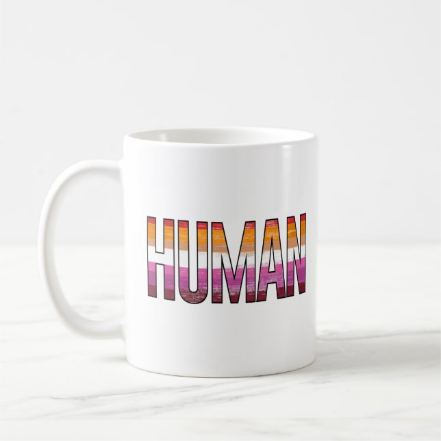 Lesbian Human Coffee Mug (Left)