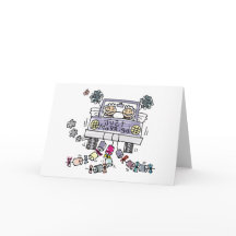 Lesbian Just Married Cards