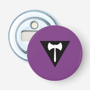 Lesbian Labrys Pride Flag Bottle Opener