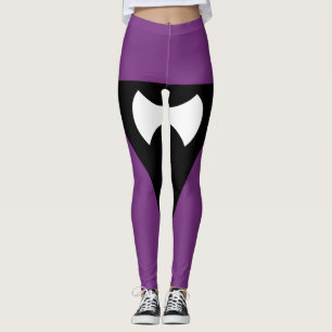 Lesbian Labrys Pride Flag Leggings