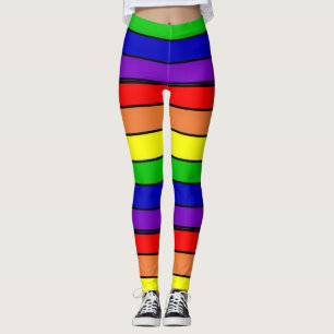 Lesbian LGBT Pride Rainbow Leggings