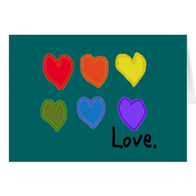 Lesbian "Love" (Front Horizontal)