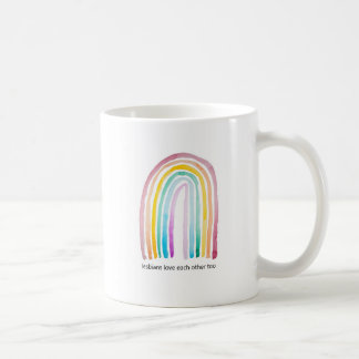Lesbian Love Rainbow Mug