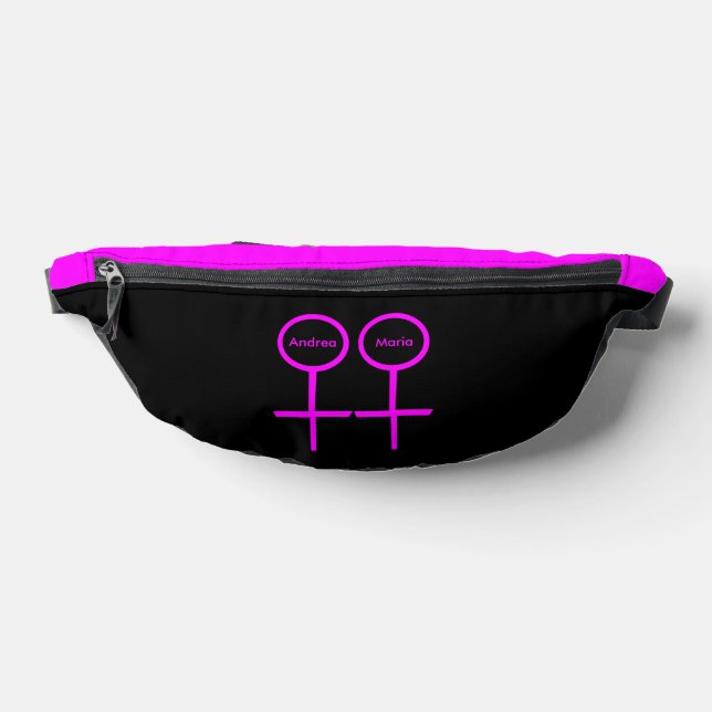 Lesbian Lovers Customisable Bum Bags (Lay Down)