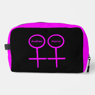 Lesbian Lovers Customisable Dopp Kit