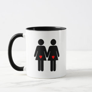 Lesbian Lovers Mug