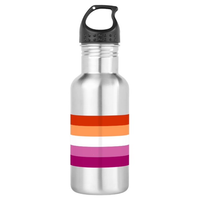Lesbian Pride 532 Ml Water Bottle (Front)