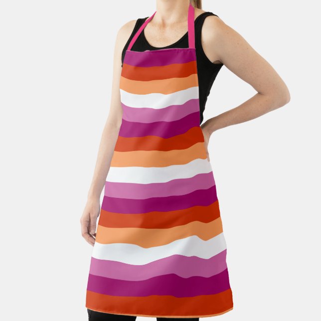 Lesbian Pride Apron (Insitu)