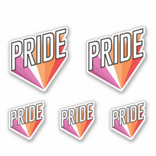 Lesbian Pride Burst