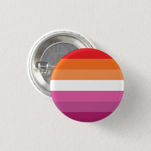 Lesbian Pride Flag 3 Cm Round Badge