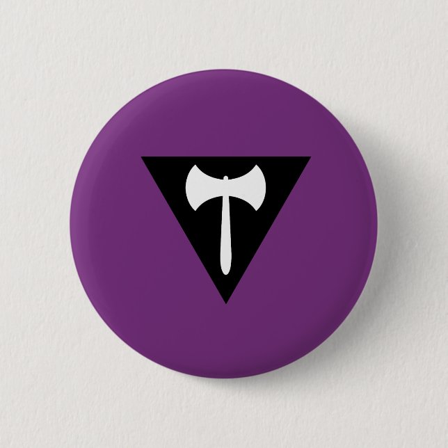 Lesbian Pride Flag 6 Cm Round Badge (Front)