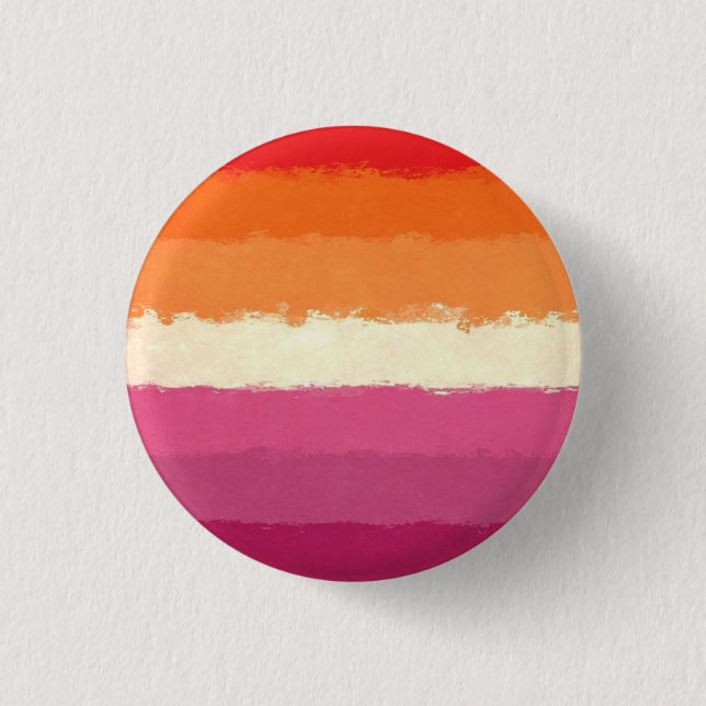 Lesbian Pride Flag badge (Front)