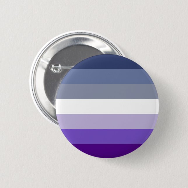 Lesbian Pride Flag (Butch) 6 Cm Round Badge (Front & Back)
