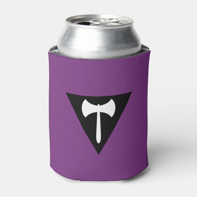 Lesbian Pride Flag Can Cooler (Can Front)