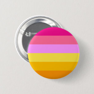 Lesbian Pride Flag (Dawn) 6 Cm Round Badge