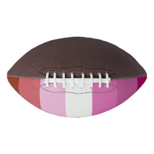 Lesbian Pride Flag Football
