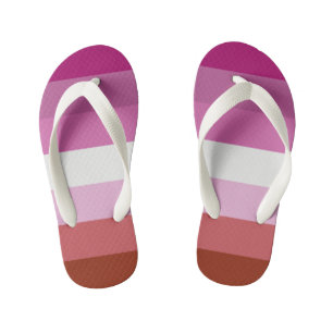 Lesbian Pride Flag Kid's Thongs