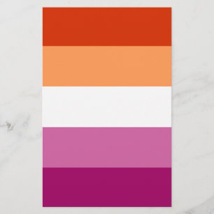 Lesbian Pride Flag LGBTQ Flyer