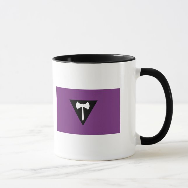 Lesbian Pride Flag Mug (Right)