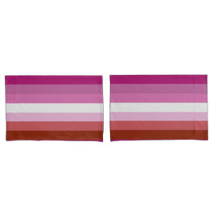 Lesbian Pride Flag (Origin) Pillowcase