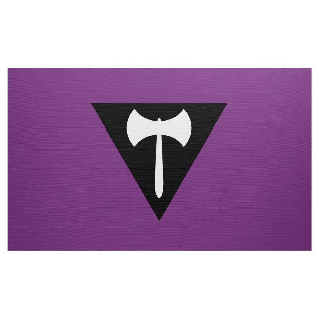 Lesbian Pride Flag  Purple Axe Fabric (Yard)