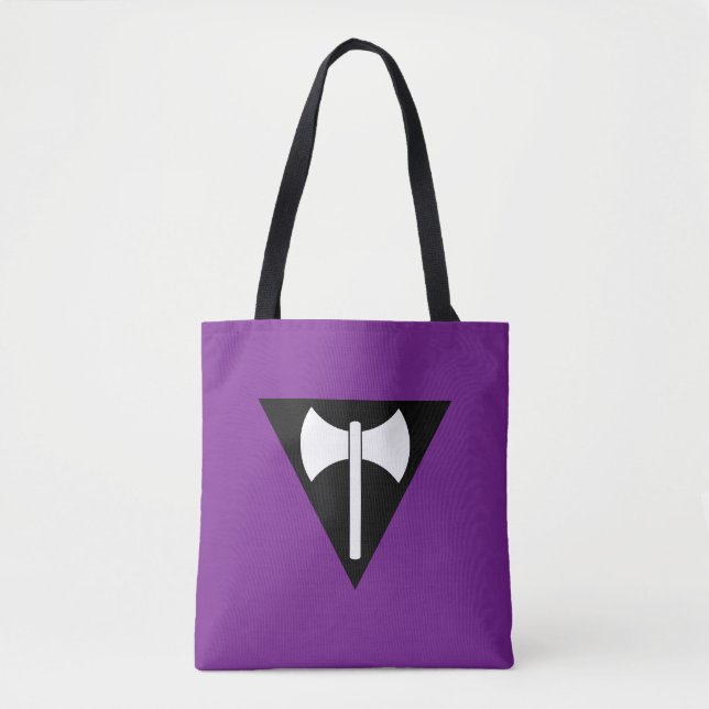 Lesbian Pride Flag Tote Bag (Front)