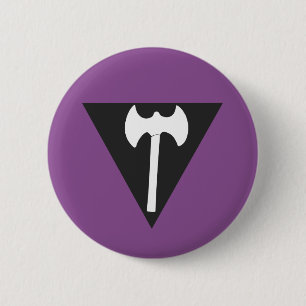 Lesbian Pride Flag (v.2) 6 Cm Round Badge