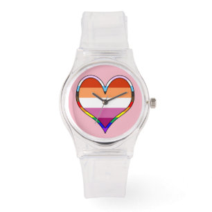 Lesbian Pride Heart Watch
