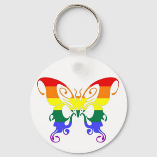 Lesbian Pride Keychain