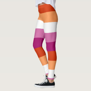 Lesbian Pride Leggings