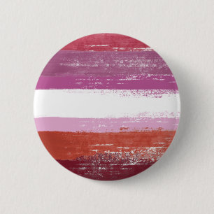 Lesbian Pride Paint 6 Cm Round Badge