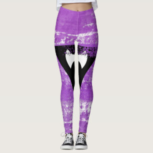 Lesbian Pride Paint (Labrys) Leggings