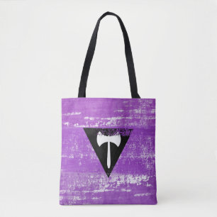 Lesbian Pride Paint (Labrys) Tote Bag