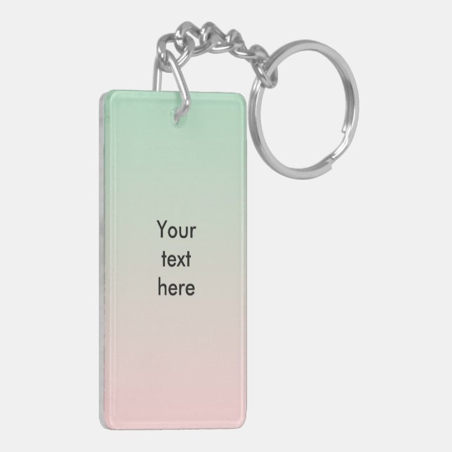 Lesbian Pride Pandas Wearing Rainbow Glasses Key Ring (Back Left)