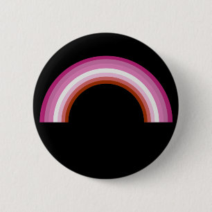 Lesbian Pride Rainbow Flag 6 Cm Round Badge