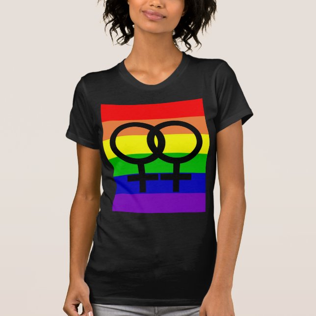 Lesbian Pride T-Shirt (Front)